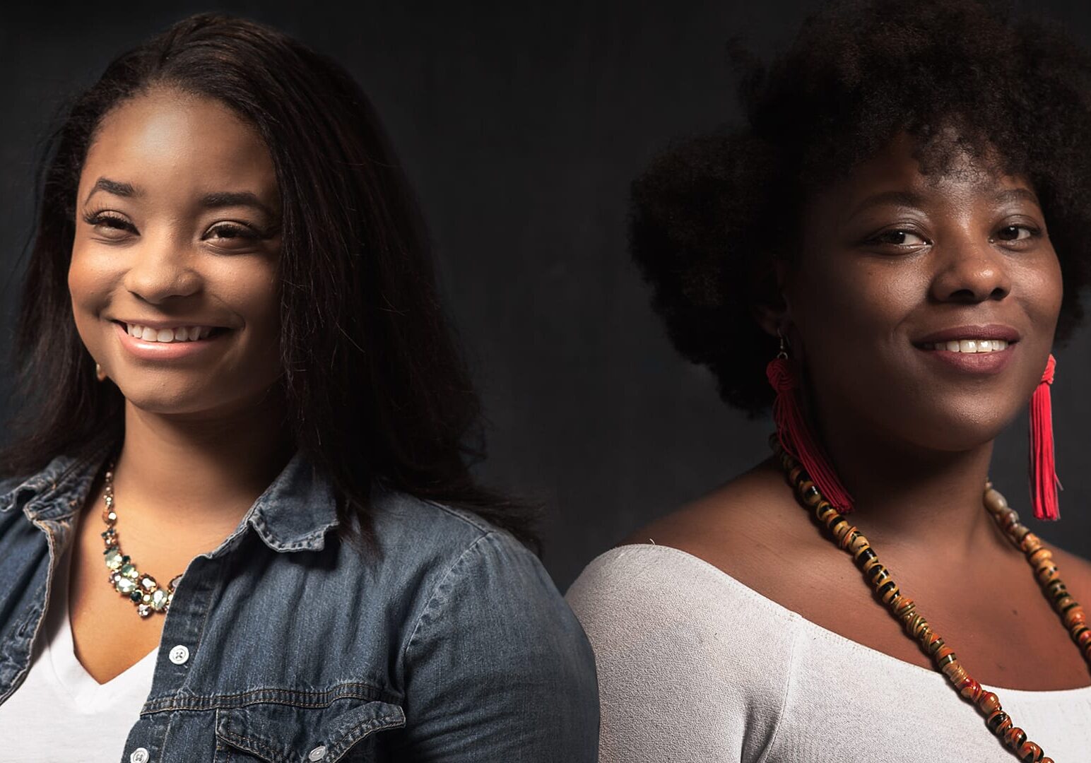 Taylor Hudspeth (left) and Chantell Smith have been thinking about how church finds it way into their lives.