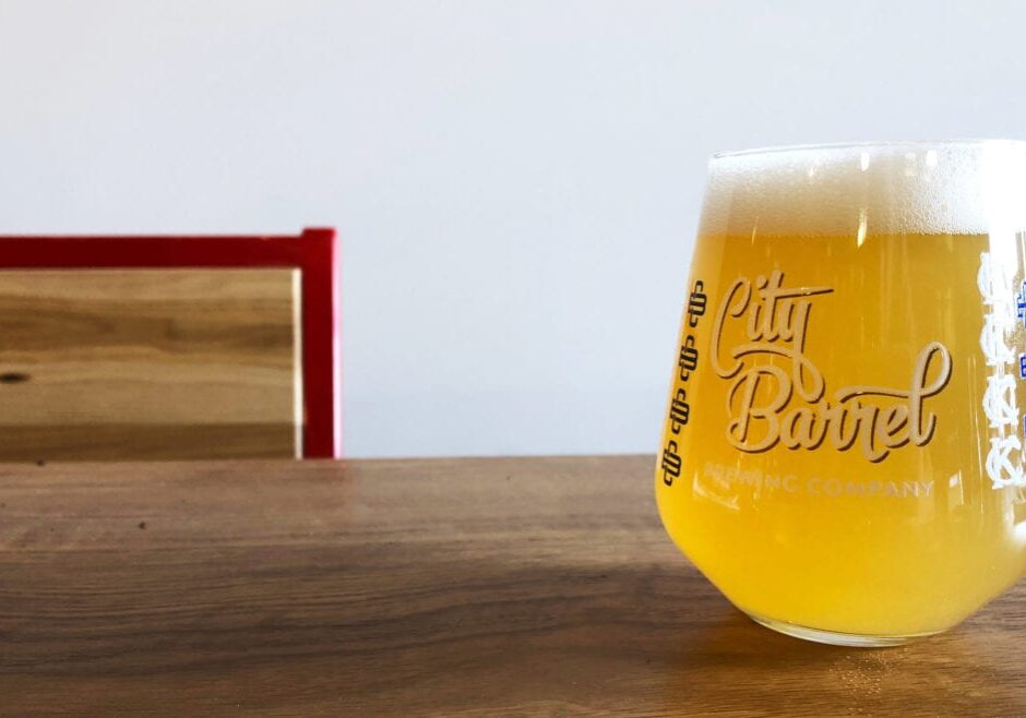 City Barrel Brewing Co. will have six beers on tap, including Rad AF, when it opens this Friday.