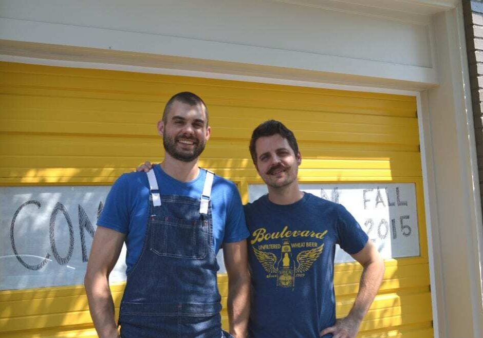 From left, Jon Ponzer and Josh Eans are developing the menu for the Columbus Park Ramen Shop in preparation of a Fall opening. (Photo: Jonathan Bender | The Recommended Daily)
