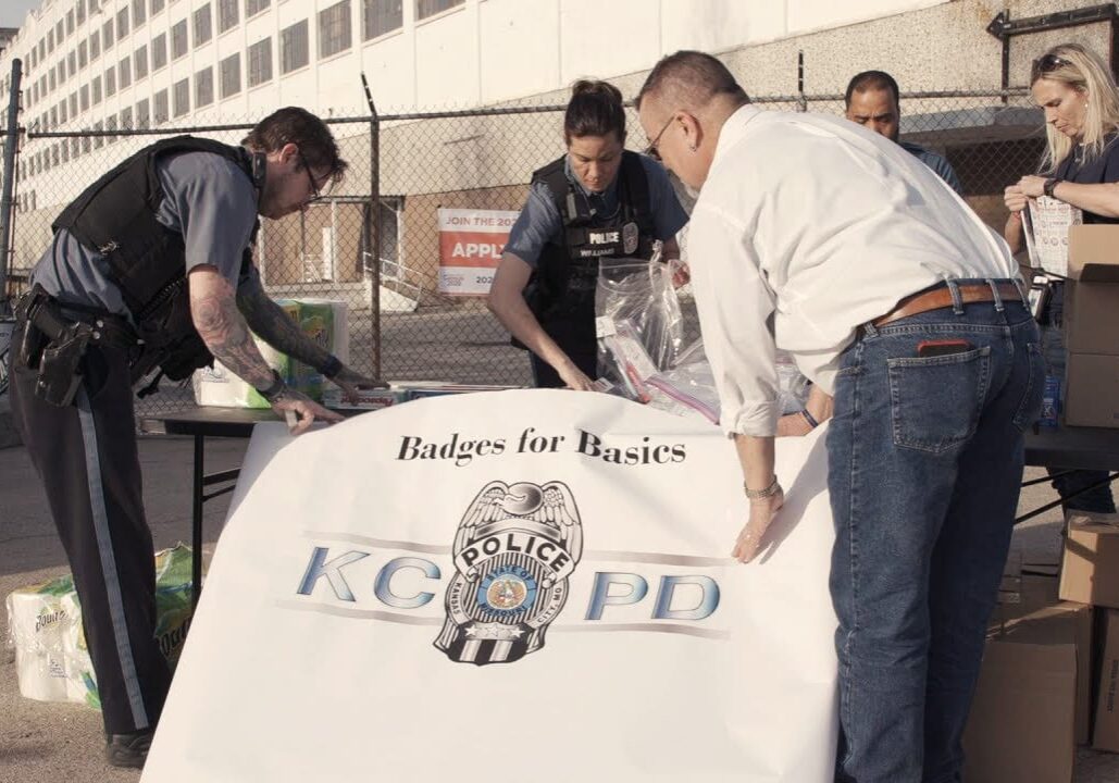 KCMO police set up for badge for basics