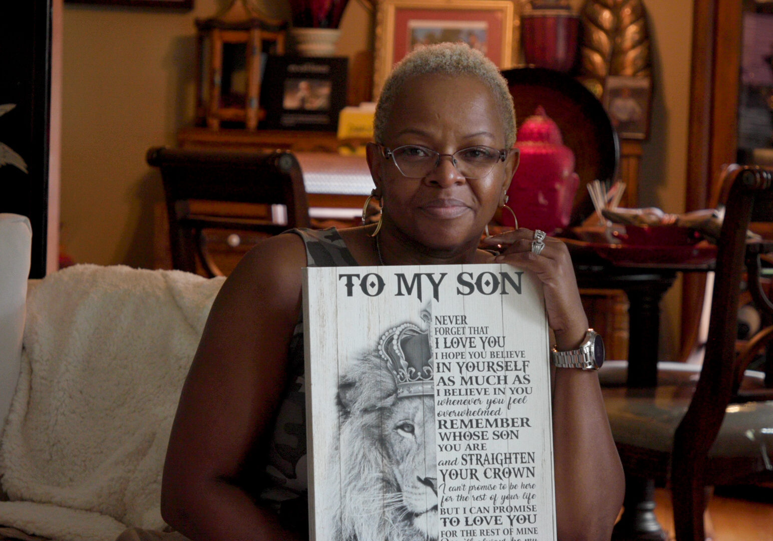 Denise Dillard's son Juleon has autism. Her hope is that officers get better training to know how to engage with driving-age young adults with disabilities. (Catherine Hoffman | Flatland)