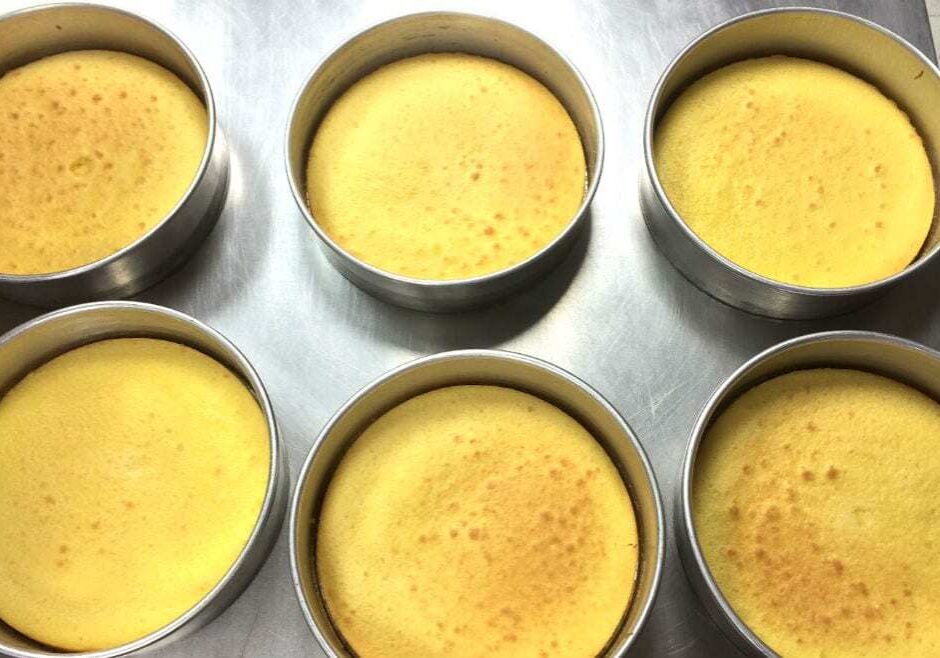 Cheesecakes fresh out of the oven during a recent Monday bake at Cowtown Cheesecake Co. (Photo: Jonathan Bender)