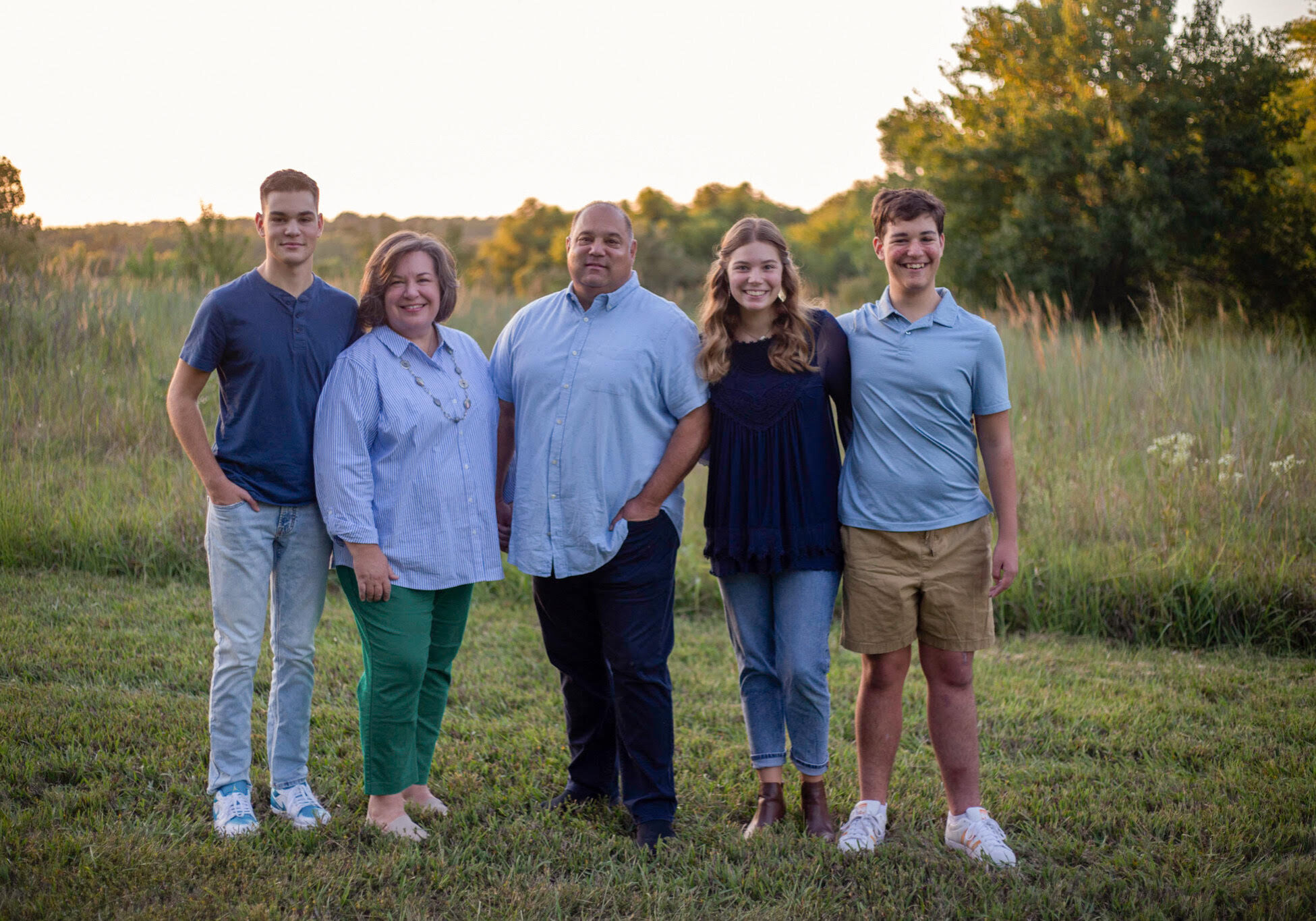 The special-needs ministry at Johnson County’s Grace Church has been a godsend for parents Holly and Lou Palacio and their son, Michael (far right), who has a rare genetic disorder that causes autism and epilepsy. Also pictured are the Palacio’s son, Daniel, and daughter, Anna. (Photo courtesy of the Palacio family).