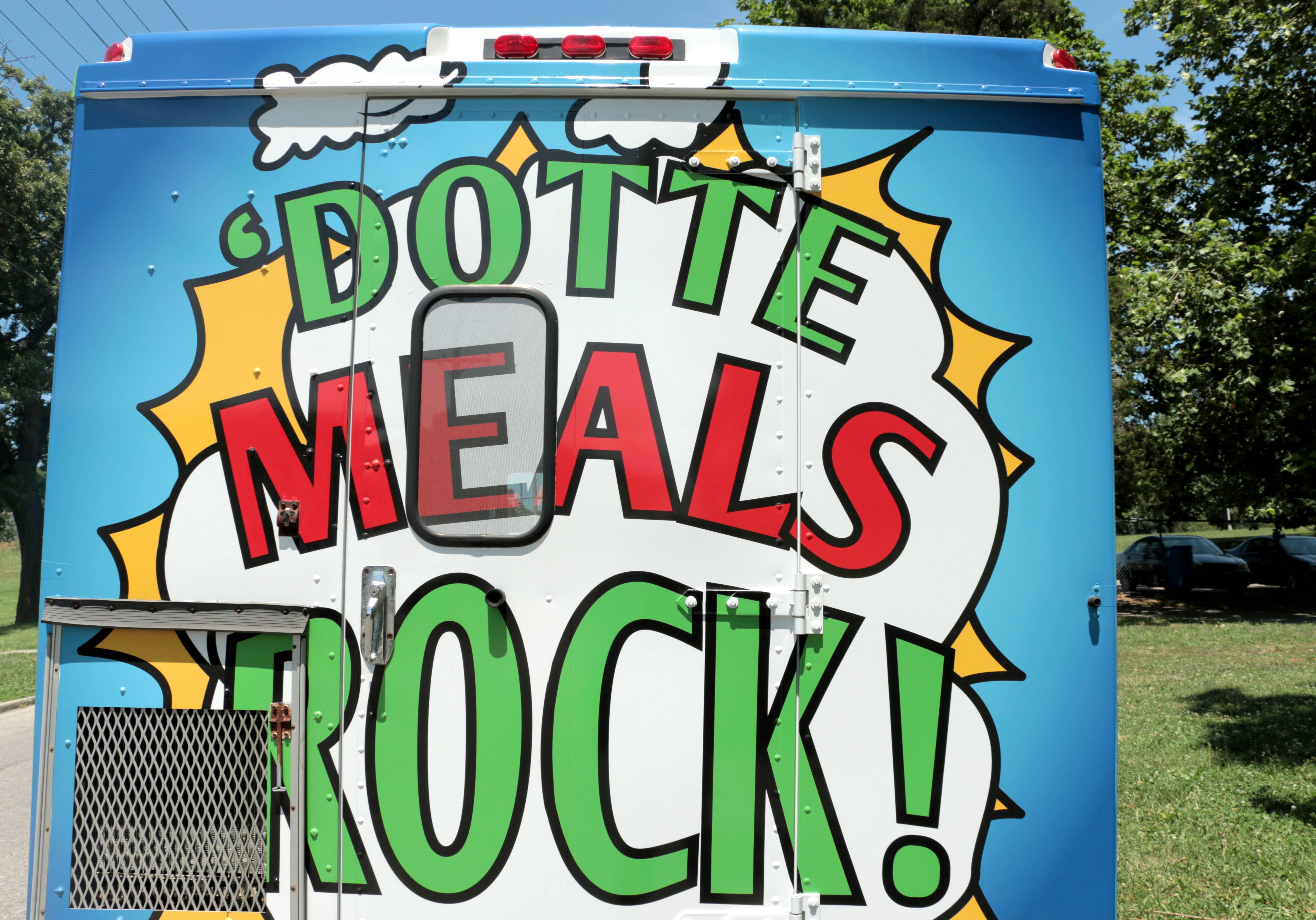 The Kansas City, Kansas, school district is hitting the streets this summer in an eye-catching food truck to provide healthy lunches to kids at stops throughout the city. Meals are open to all takers, regardless of need. (Mike Sherry | Flatland)