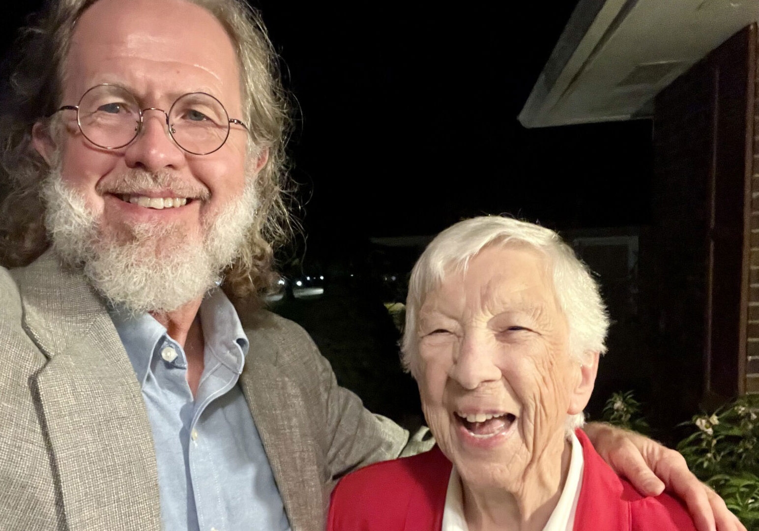 Rev. Tarris Rosell and sister Rosemary Flanigan