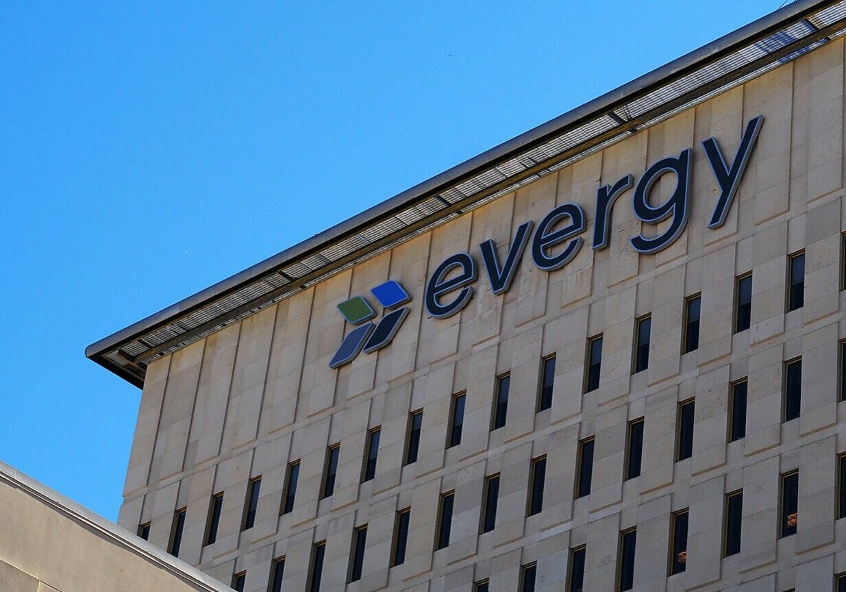 Evergy offices in downtown Topeka, Kansas.