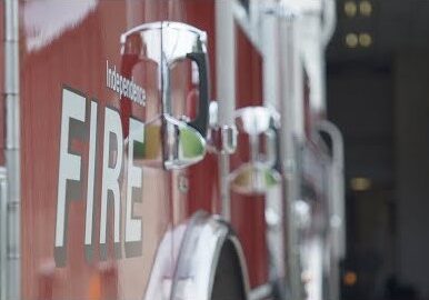 Photo of fire truck.