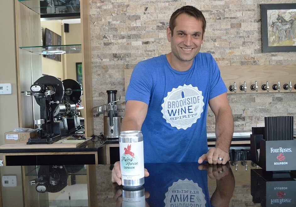 Trey Sabates is ready to open the Flying Horse Taproom in East Brookside.