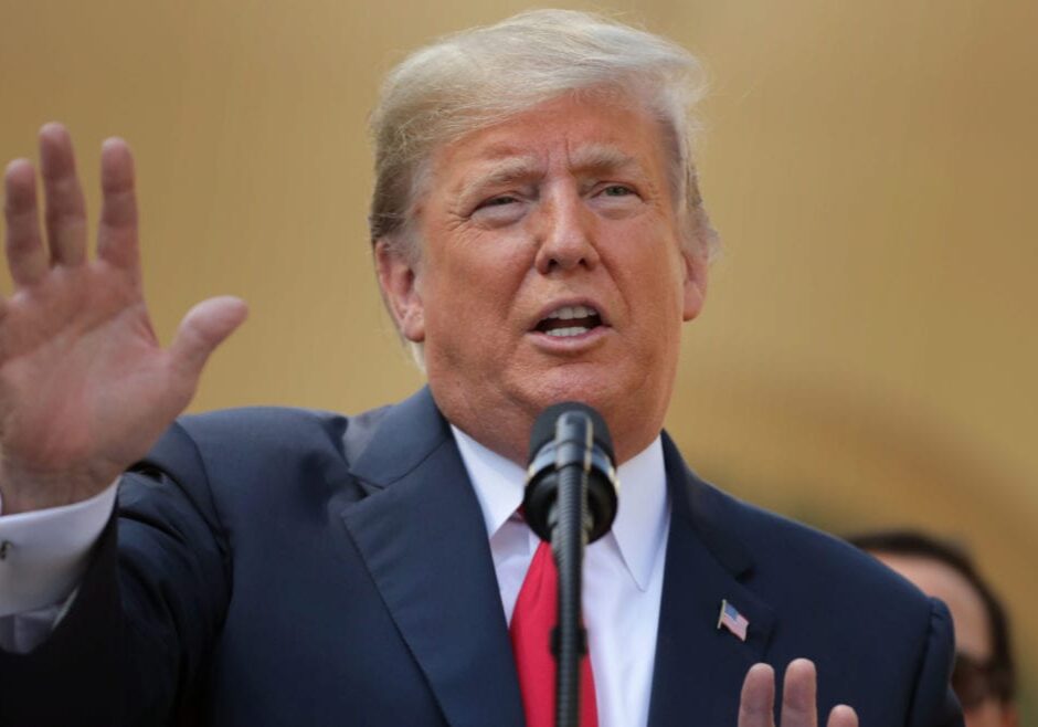 Former President Donald Trump