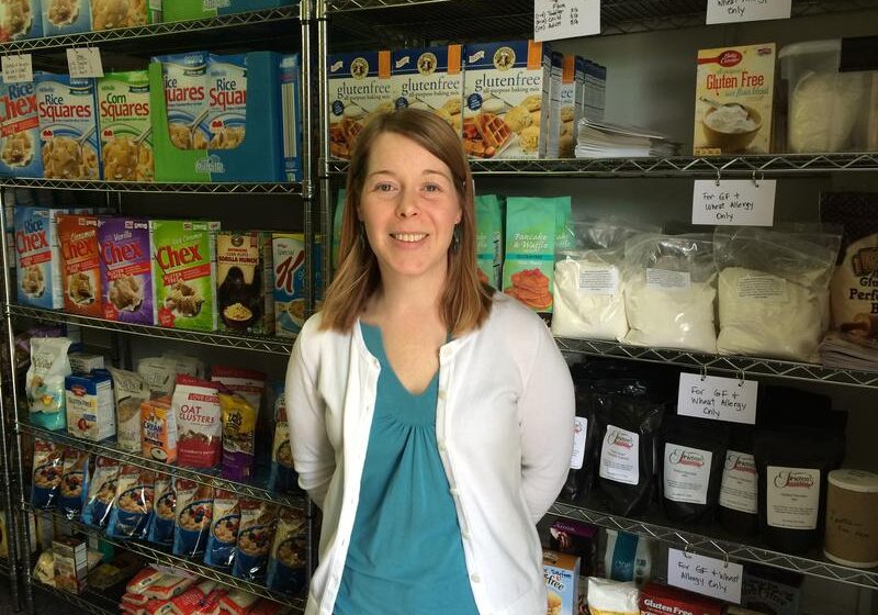 Amy Goode is co-founder of the ReNewed Health Allergy and Gluten Free Food Pantry in Overland Park, Kansas.
(Photo: Alex Smith/Heartland Health Monitor)