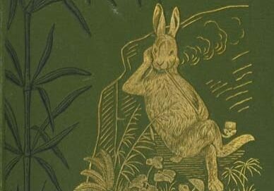 Detail of the cover of Uncle Remus, His Songs and His Sayings: The Folk-Lore of the Old Plantation, By Joel Chandler Harris