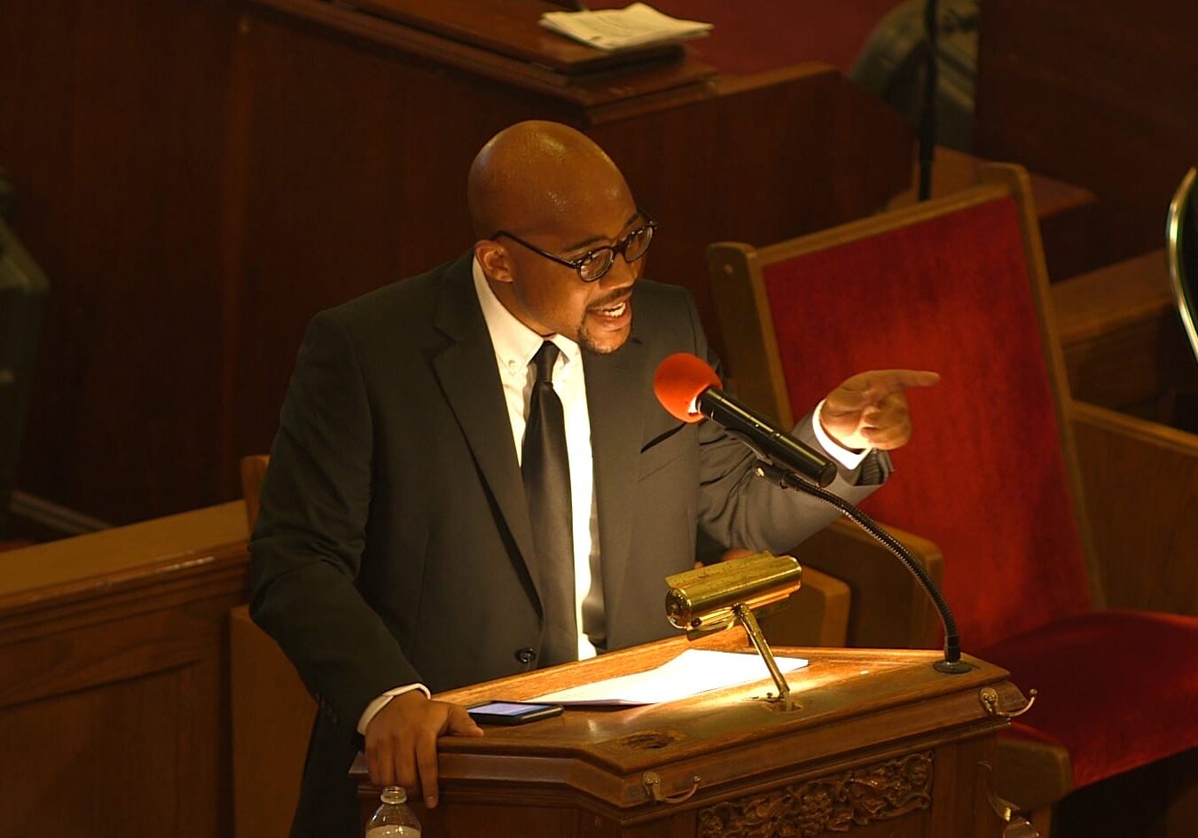 Jonathan Butler at MLK event in Kansas City, Mo.