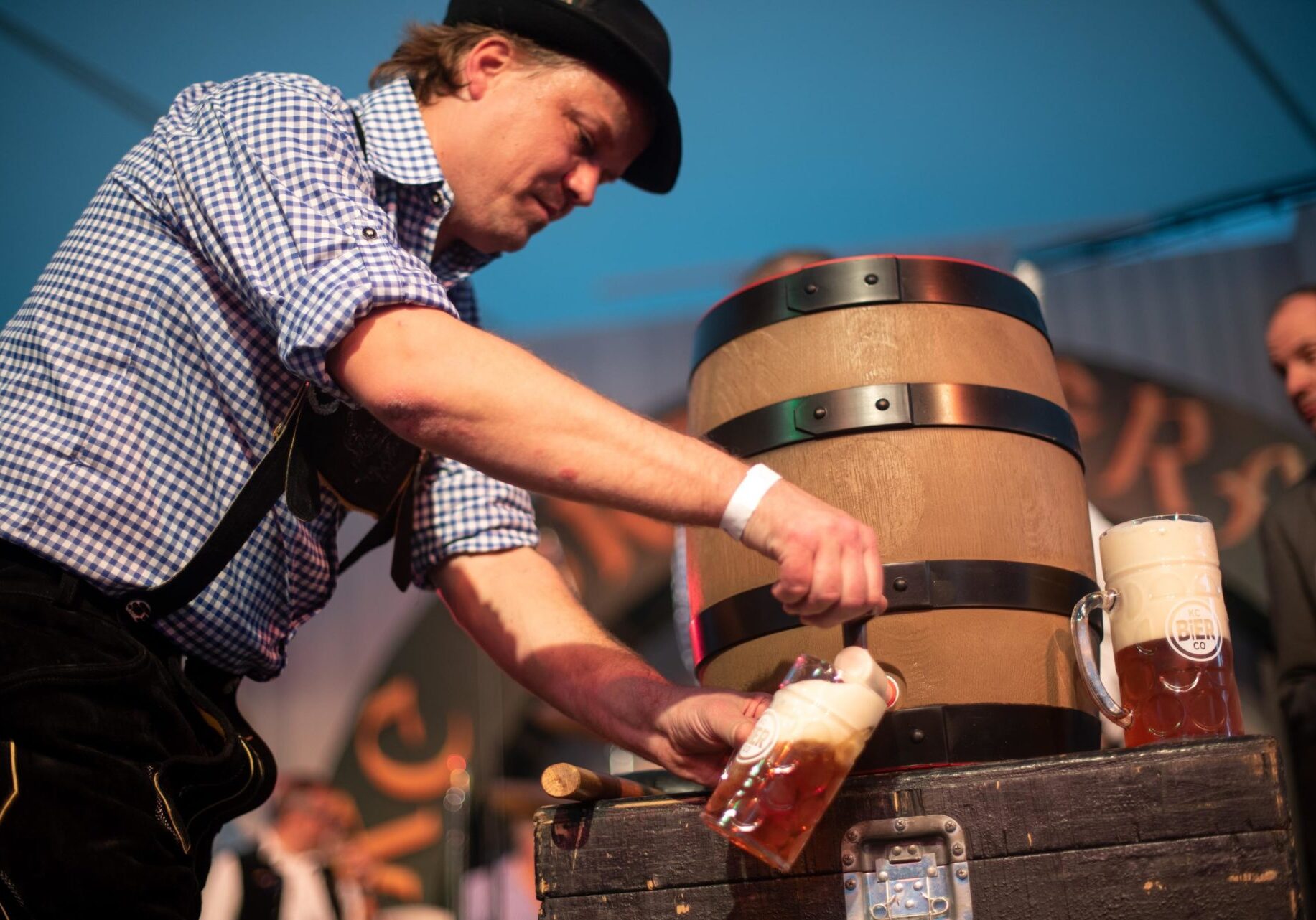 KC Bier Co. Head brewer Karlton Graham