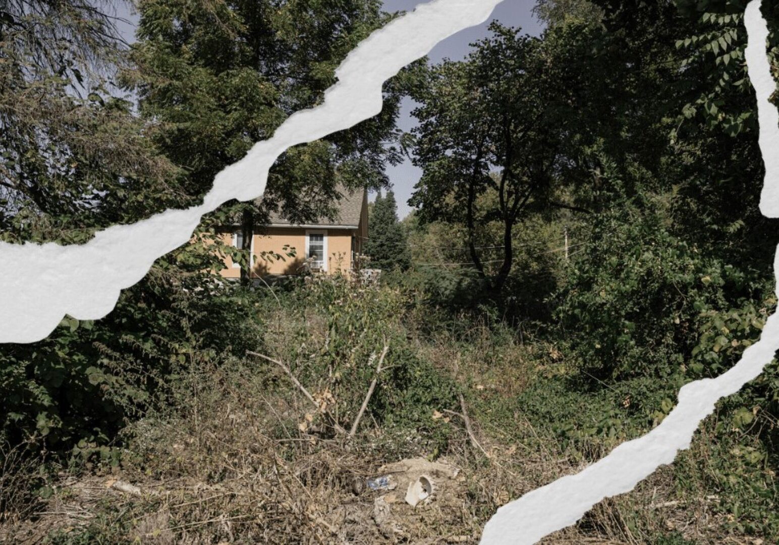 Collage of vacant lots