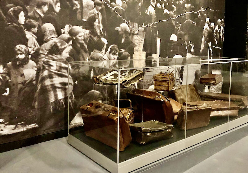 Auschwitz luggage