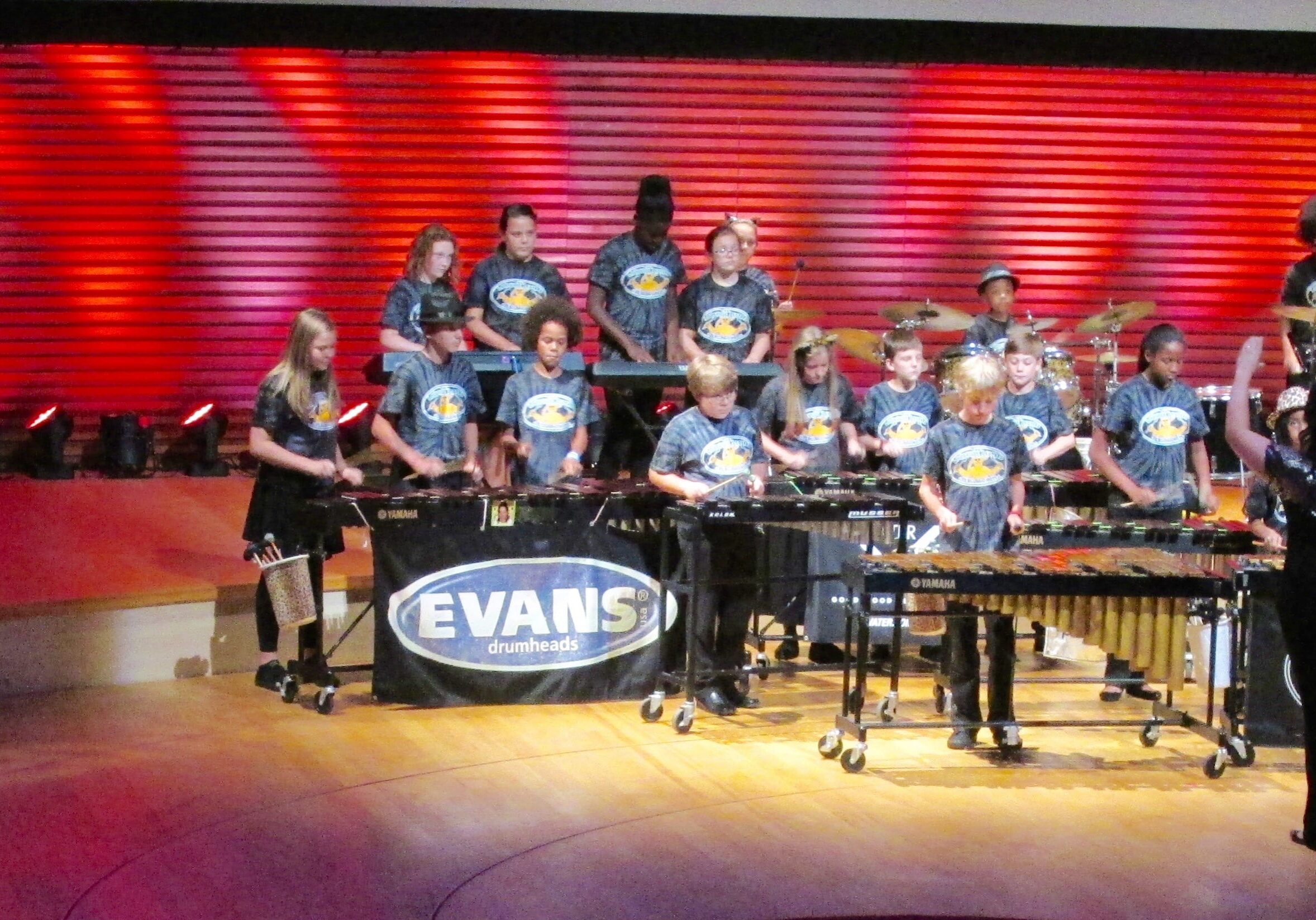 The percussion group Louisville Leopards performed at TEDxKC, Saturday, Aug. 29. (Photo: Jesus Lopez-Gomez)