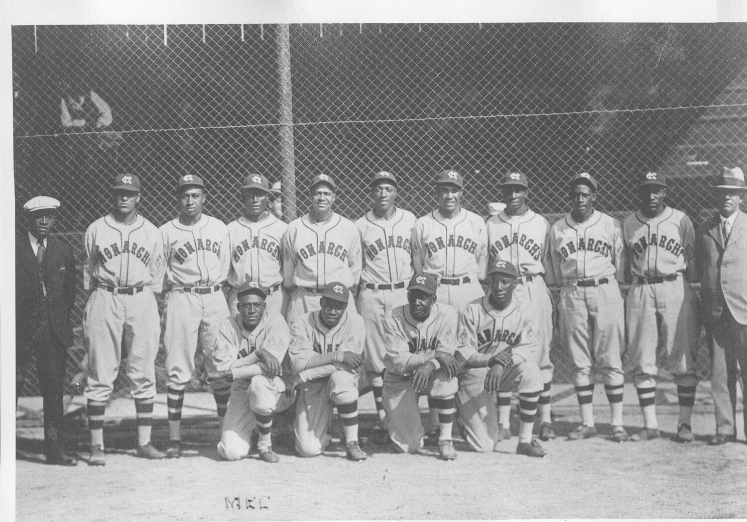Kansas City Monarchs team photo from 1934
