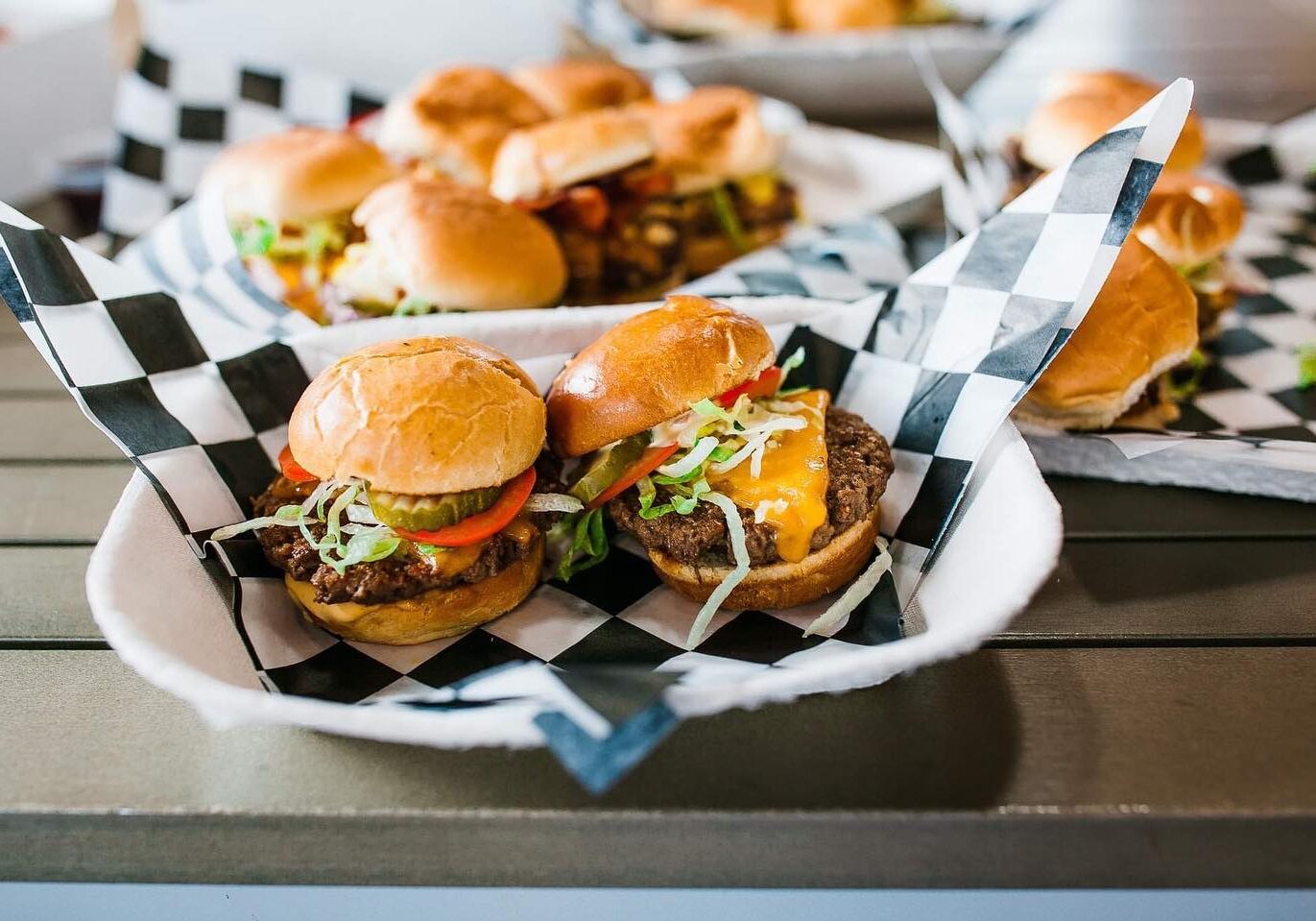 Buns Up is a new spot serving sliders in Parlor, a food hall in the Crossroads.