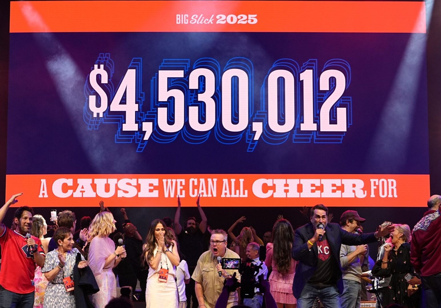 The 2025 Big Slick fundraiser in May generated more than $4.5 million, a record amount. (Children’s Mercy Hospital)