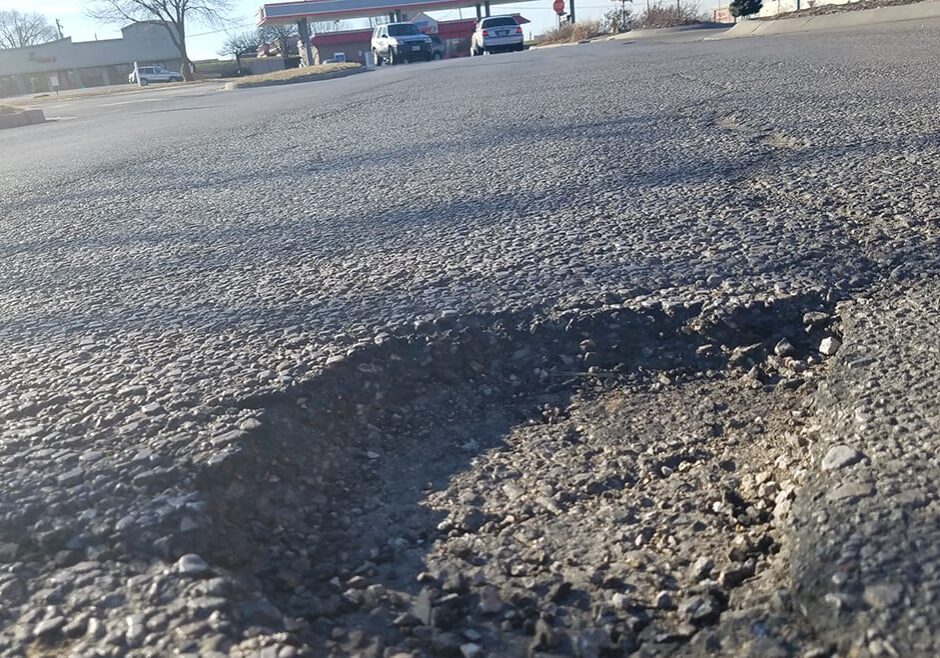 Picture of pothole