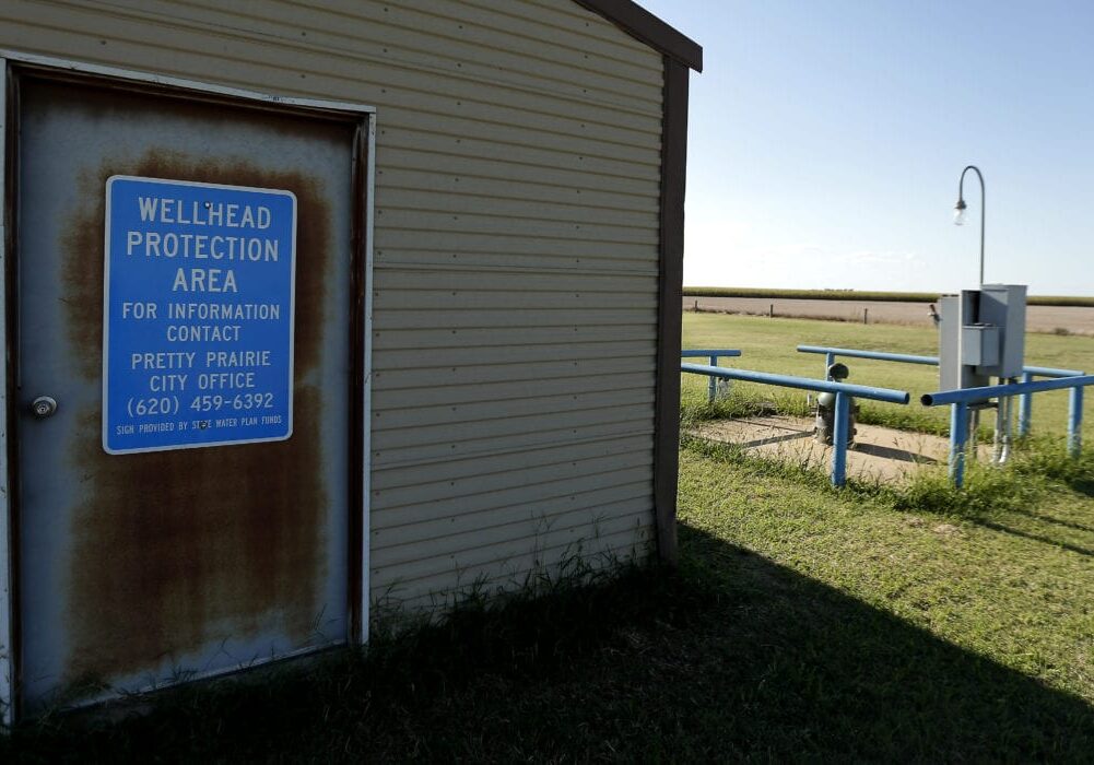 a well in pretty prairie
