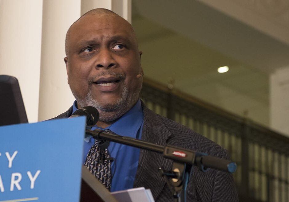 University of Washington Professor Quintard Taylor delivers lecture