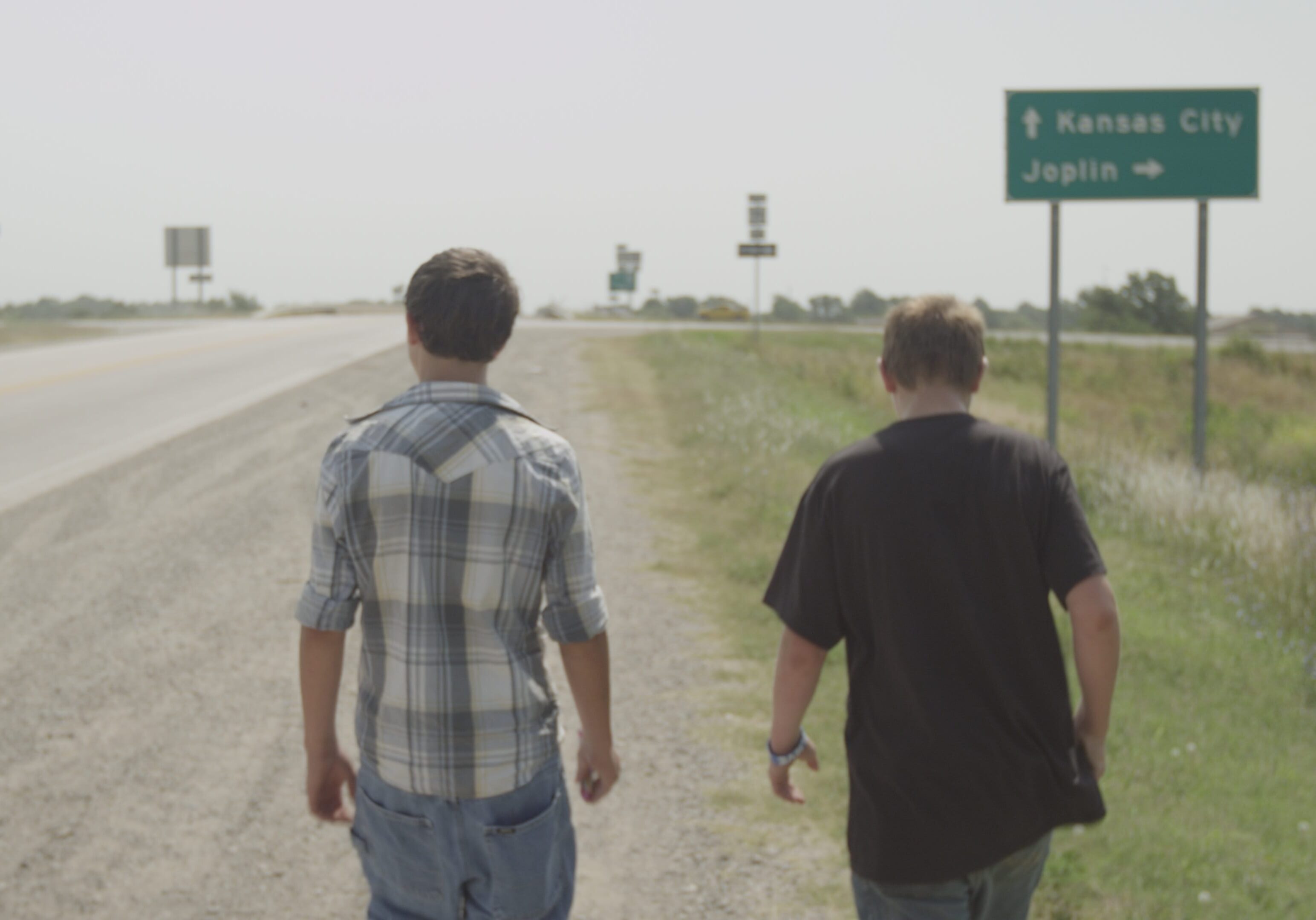 Two Rich Hill boys walk to buy fireworks in the documentary "Rich Hill," airing tonight on "Independent Lens." (Courtesy of Dinky Pictures, LLC)