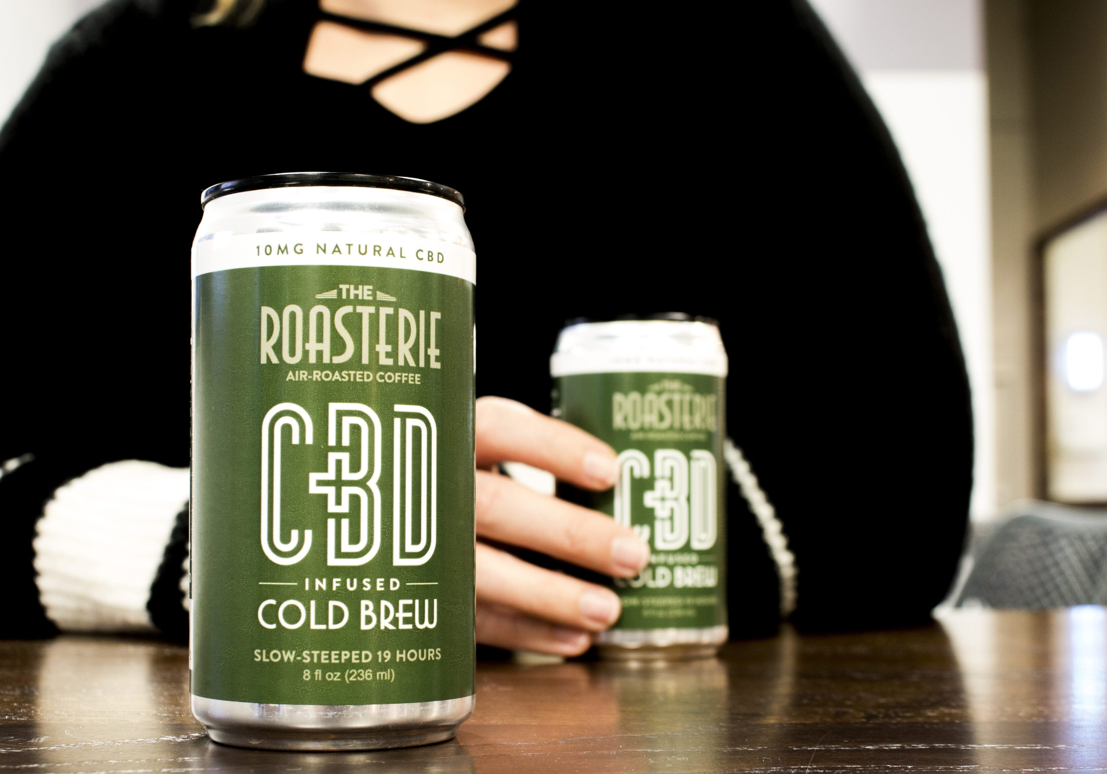 The Roasterie has partnered with American Shaman to produce CBD oil-infused cold brew coffee