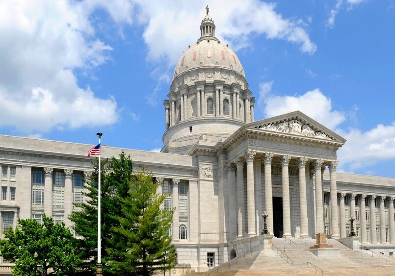 Missouri Capitol Building in Jefferson City