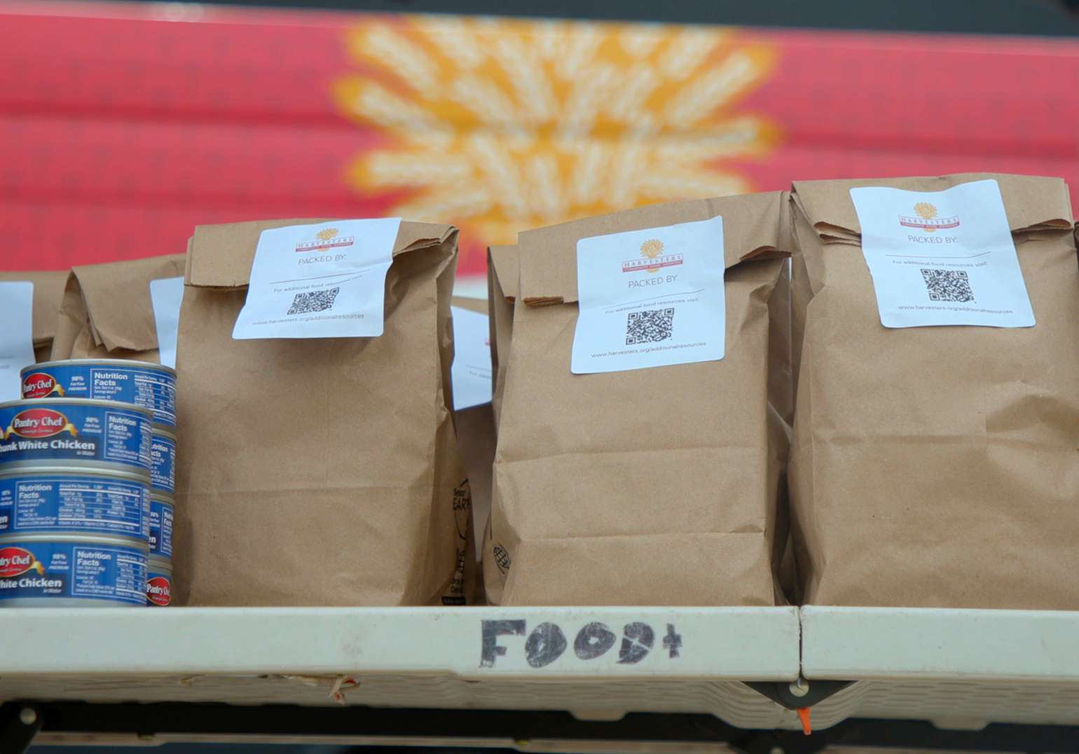 Officials at food banks like Kansas City-based Harvesters worry about administrative barriers facing families applying for the federal Supplemental Nutrition Assistance Program. (Austin Wood | Flatland)