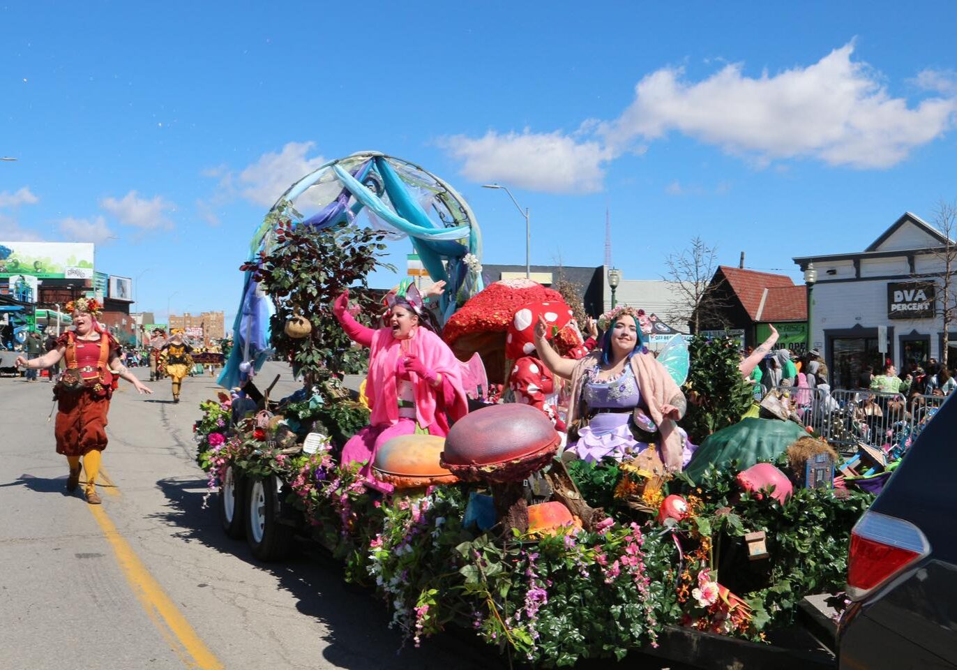 ast revelers participate in Kansas City's St. Patrick's Day Parade. Beautiful weather blessed the 2025 edition. (Facebook | Kansas City St. Patrick's Day Parade)