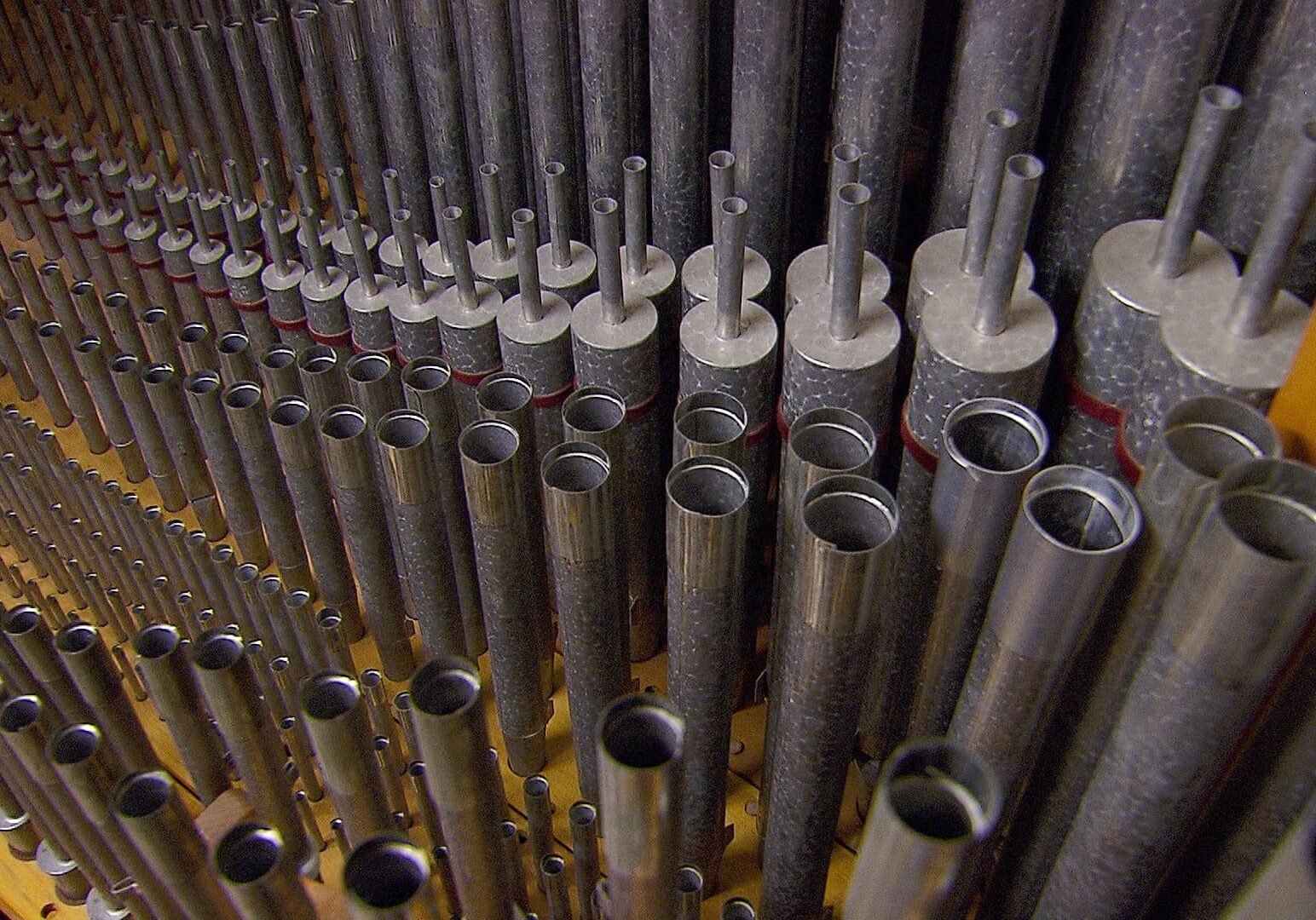 a portion of the pipes