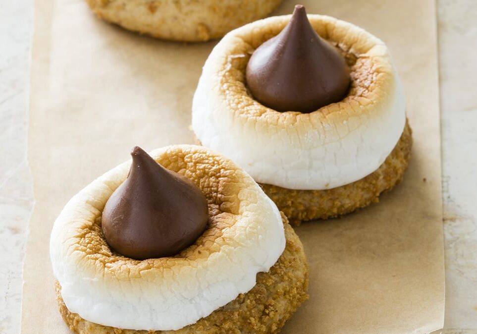 s'mores blossom cookies
