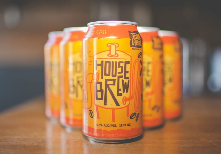 Torn Label Brewing Co.'s cans