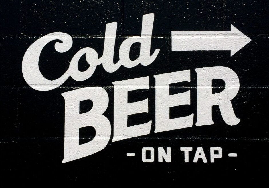 Cold Beer Sign
