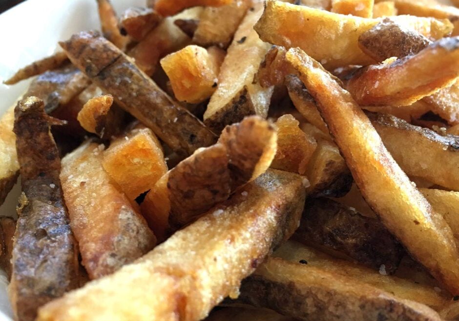 hand-cut fries.