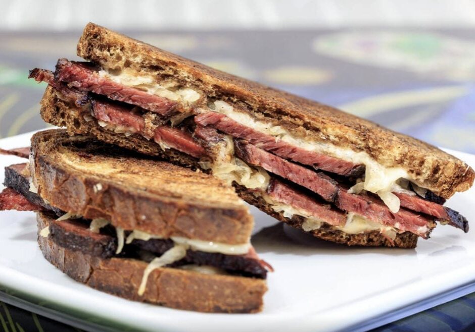 Mad Man's KC BBQ has a smoked Reuben