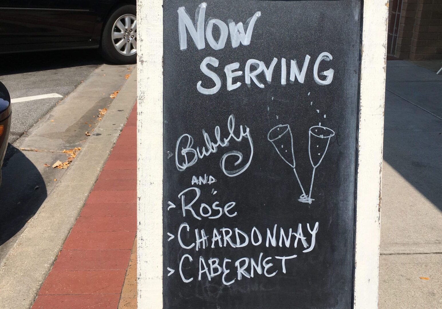 The Upper Crust Pie Bakery serves champagne alongside pie
