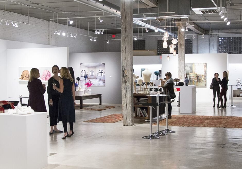 the gallery hosted a trunk show on Nov. 30