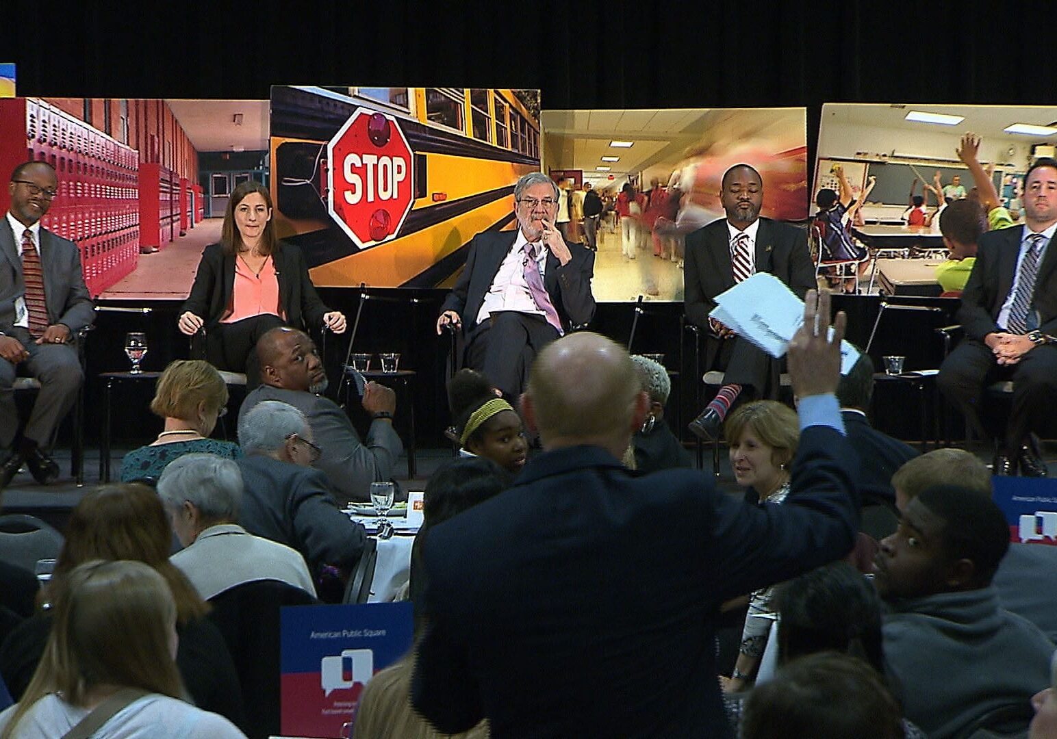 The multiculturalism at Crestview Elementary School, in Kansas City, North, is on full display as students gather for afternoon pickup. (Mike Sherry | Flatland)