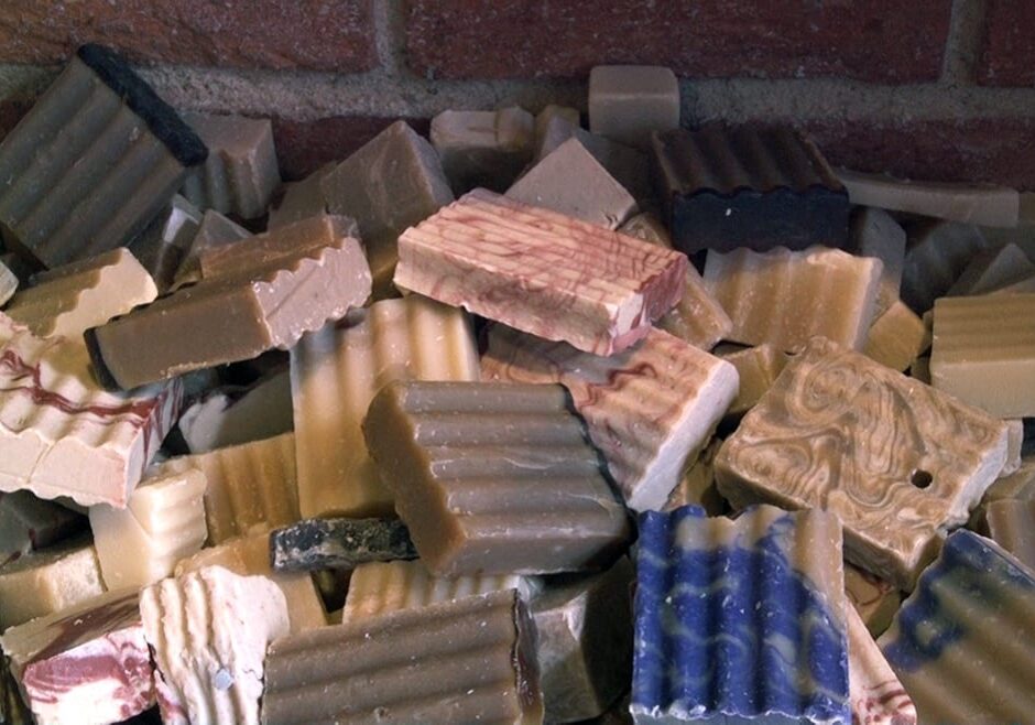 Picture of bars of soap from the Zum Factory.